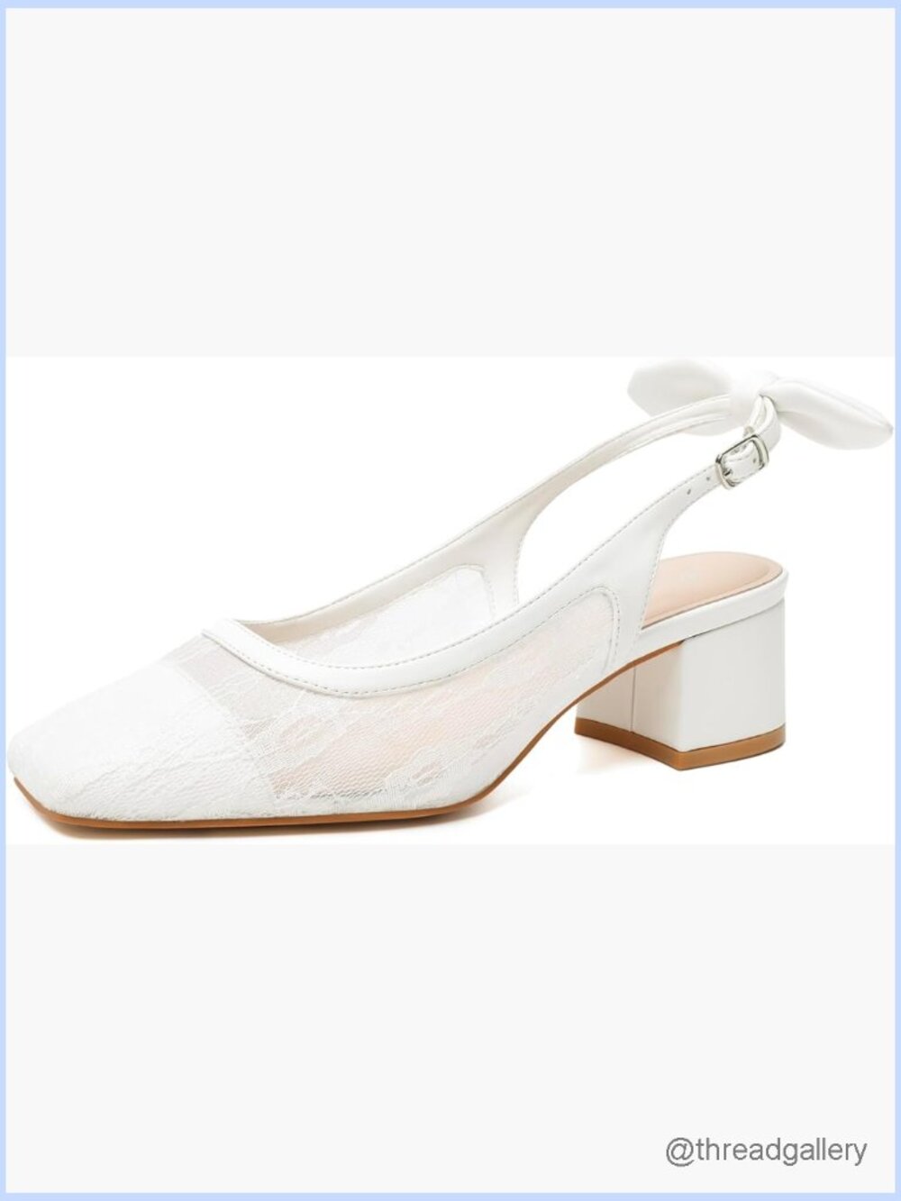 Chunky Low Heel D'Orsay Slingback Block Heel Pumps Square Toe Dress Shoes Work